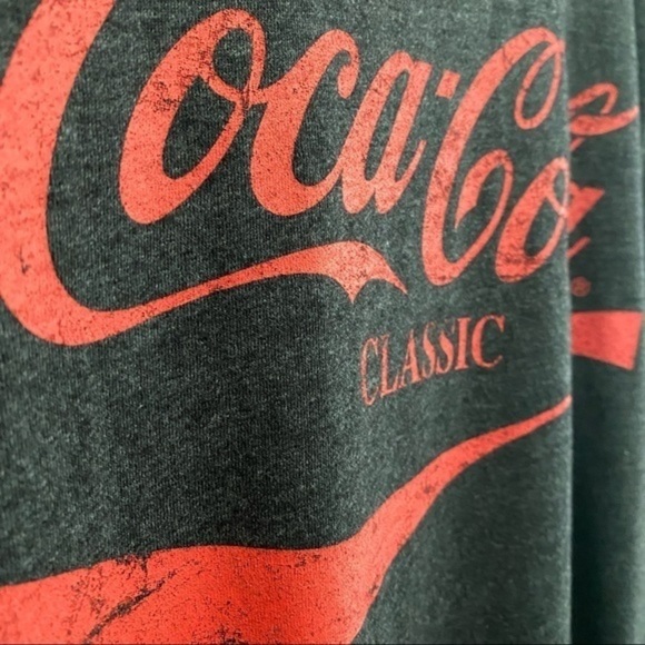 Chaser Coca Cola Classic Gray Tee with Red Logo M - Picture 6 of 13